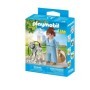 Playmobil - Figurina manager cu animalut de colectie caine Dalmatian Playmobil - 3